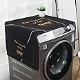 Fridge Dust Cover Multifunctional Washing Machine Cotton Side Storage Bags Grey White 55 X 130 Cm 70 X 170 Cm (S