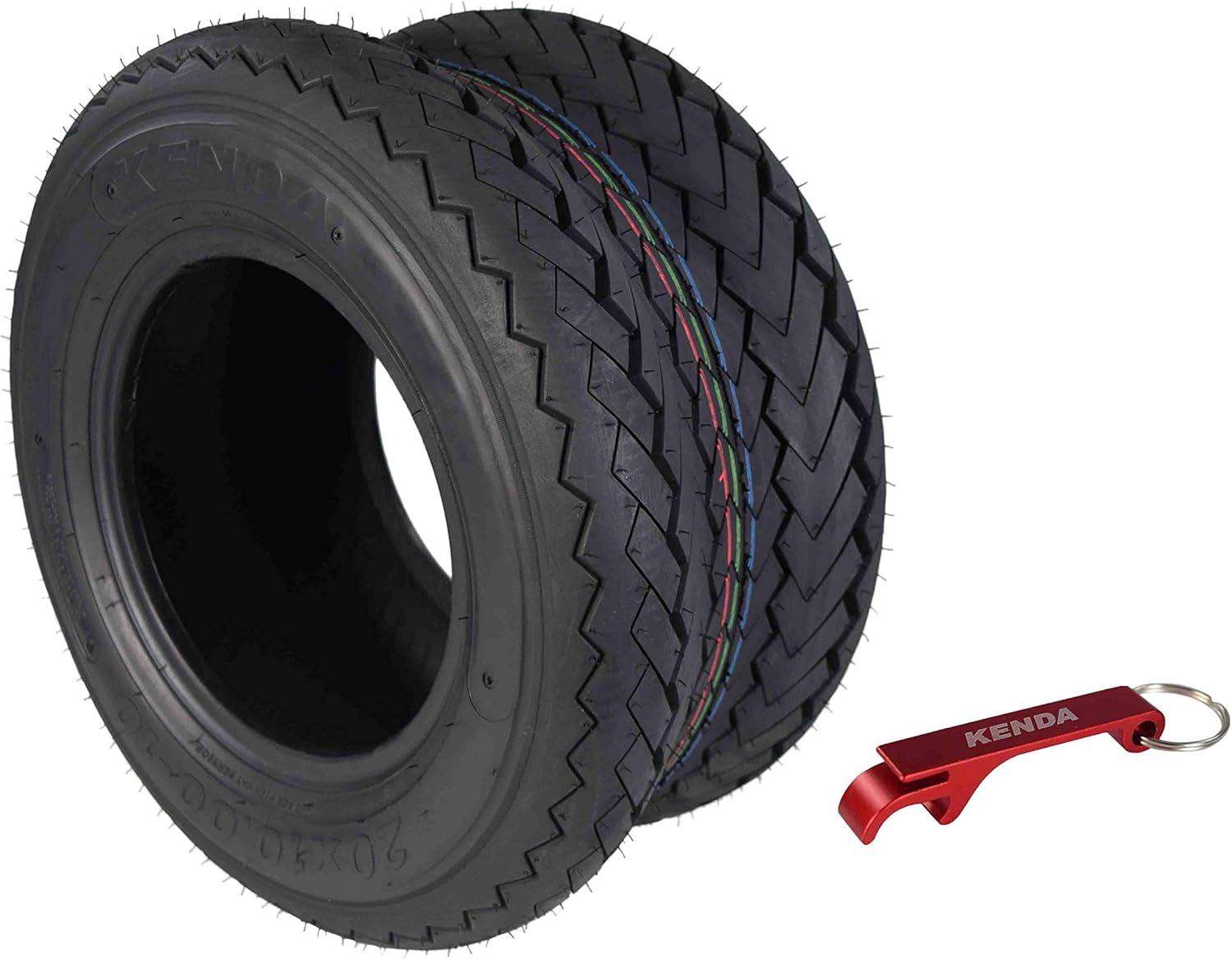 Kenda HoleN1 Golf Cart Tires Front Rear Set Hole in one