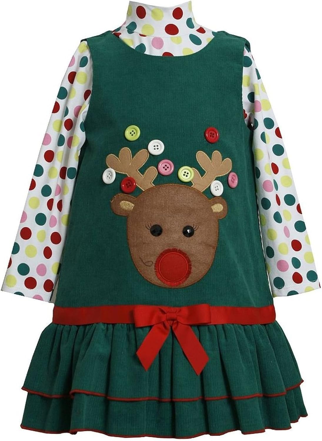 bonnie jean reindeer dress