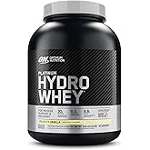 Optimum Nutrition Platinum Hydrowhey Protein Powder, 100% Hydrolyzed Whey Isolate Powder, Flavor: Velocity Vanilla, 3.5 Pound