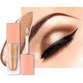 Oulac Liquid Glitter Eyeshadow Liquid Eyeshadow Metallic Shimmer Liquid Eyeliner Non-sticky One-Swipe Coverage with Quick-Drying Crease-resistant Formula.Vegan &amp; Cruelty-Free.(09)