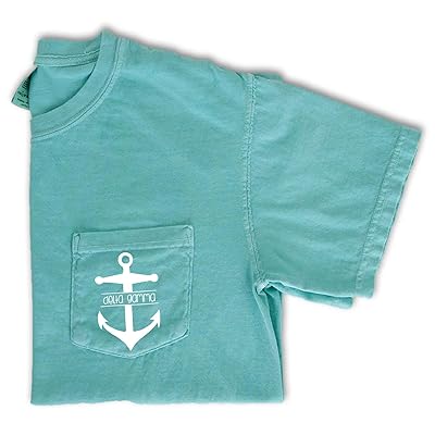 Women's Delta Gamma Anchor T-Shirt with Pocket Ethiopia Ubuy