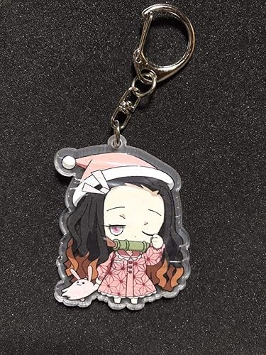 amazon 鬼滅の刃 きめつのやいば アクリルキーホルダー 禰豆子パジャマ pwwmg アイドル 芸能人グッズ 通販