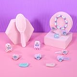 Disney Stitch 11pc Hair Accessories Clips Comb Bands Bracelet Ring Girls Kids view 6