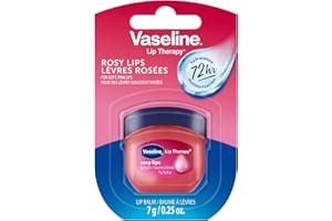 Vaseline® Lip Therapy® Rosy Lips Mini, Long-lasting moisturization with a light rosy fragrance and color.