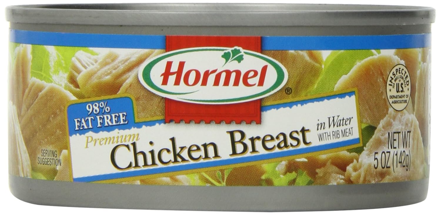 Amazon Com Hormel Premium Chicken Breast In Water With Rib Meat