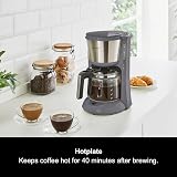 Morphy Richards Equip Filter Coffee Machine 10 Cup Pour Over Grey view 4