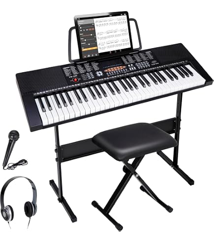 Amazon.com: 61key Standard Keys Keyboard with USB Music Player