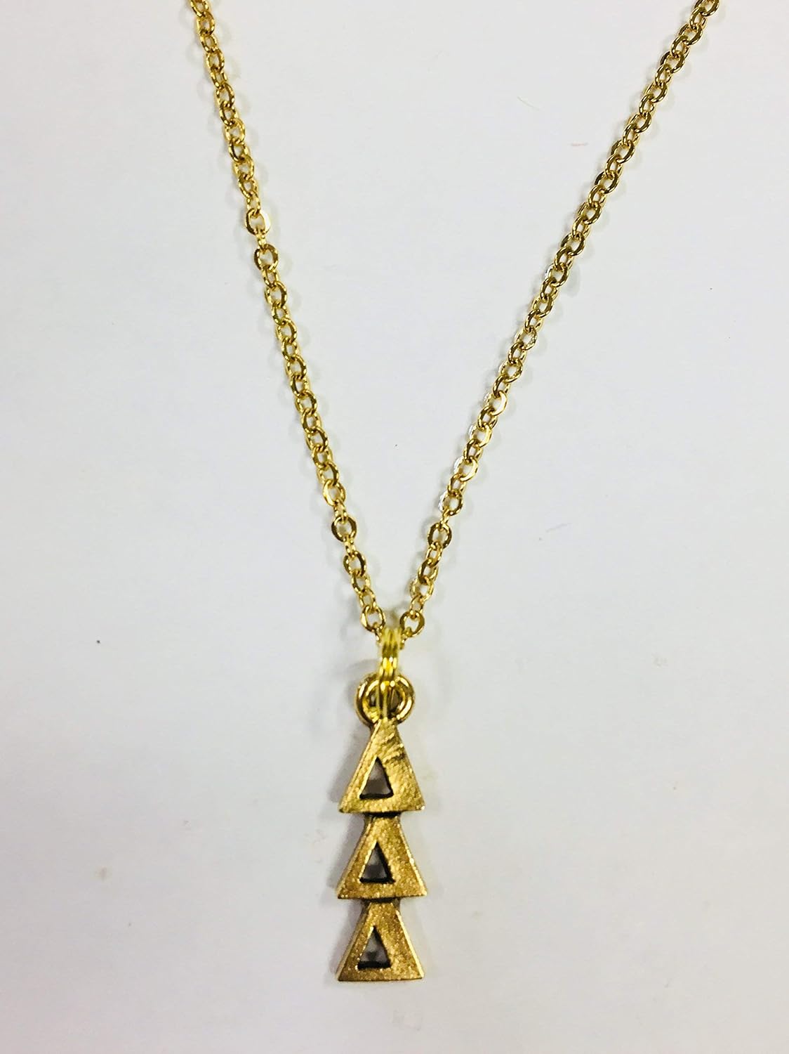 Gold Delta Delta Delta DDD Tri Delta Sorority
