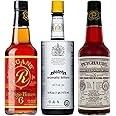 Bitters Triple Play XL Cocktail Bitters for Old Fashioned Cocktails Variety Pack-Angostura Aromatic 16oz, Peychauds Aromatic 10oz, Regans Orange No 6 10oz
