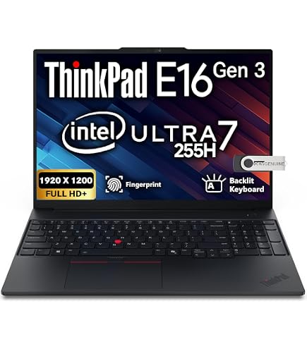 Amazon.com: Lenovo ThinkPad E16 Gen 3, 16