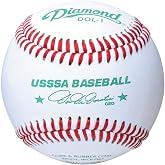 Diamond Usssa Dol-1 Leather Baseballs 12 Ball Pack