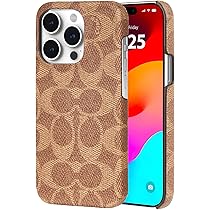 Coach iPhone 15 Pro Case, Compatible with MagSafe