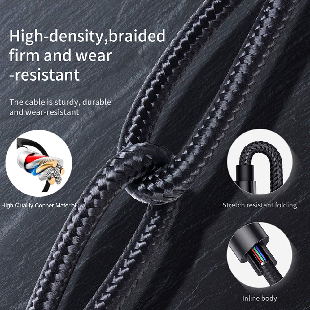 Twinkk 2 in 1 Audio&Charge Headphone Jack Adapter Charging Cable Cord Dongle Compatible with iPhone Xs Max/XS/XR/X/8/7 and More Compatible with iOS 10.3/12 or Later(Black)