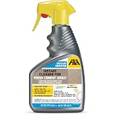 FILA Surface Care Solutions, INSTANT REMOVER, Spray for Grout Haze Clean Up Simultaneously with Installation, Tile and Grout Cleaner, Fast and Effective on Cement Grout, Ready to Use, 24oz