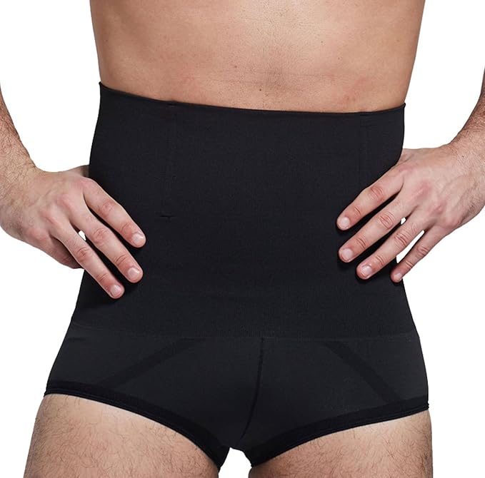 FEOYA Men's Slimming Underpants Sport Compression Shorts Body Shapewear