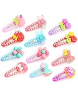 ZIJING 44 Pcs/ 22 pairs Mix Color Small Baby Hair Clips Hairpin/ Hair Clips Size 30mm