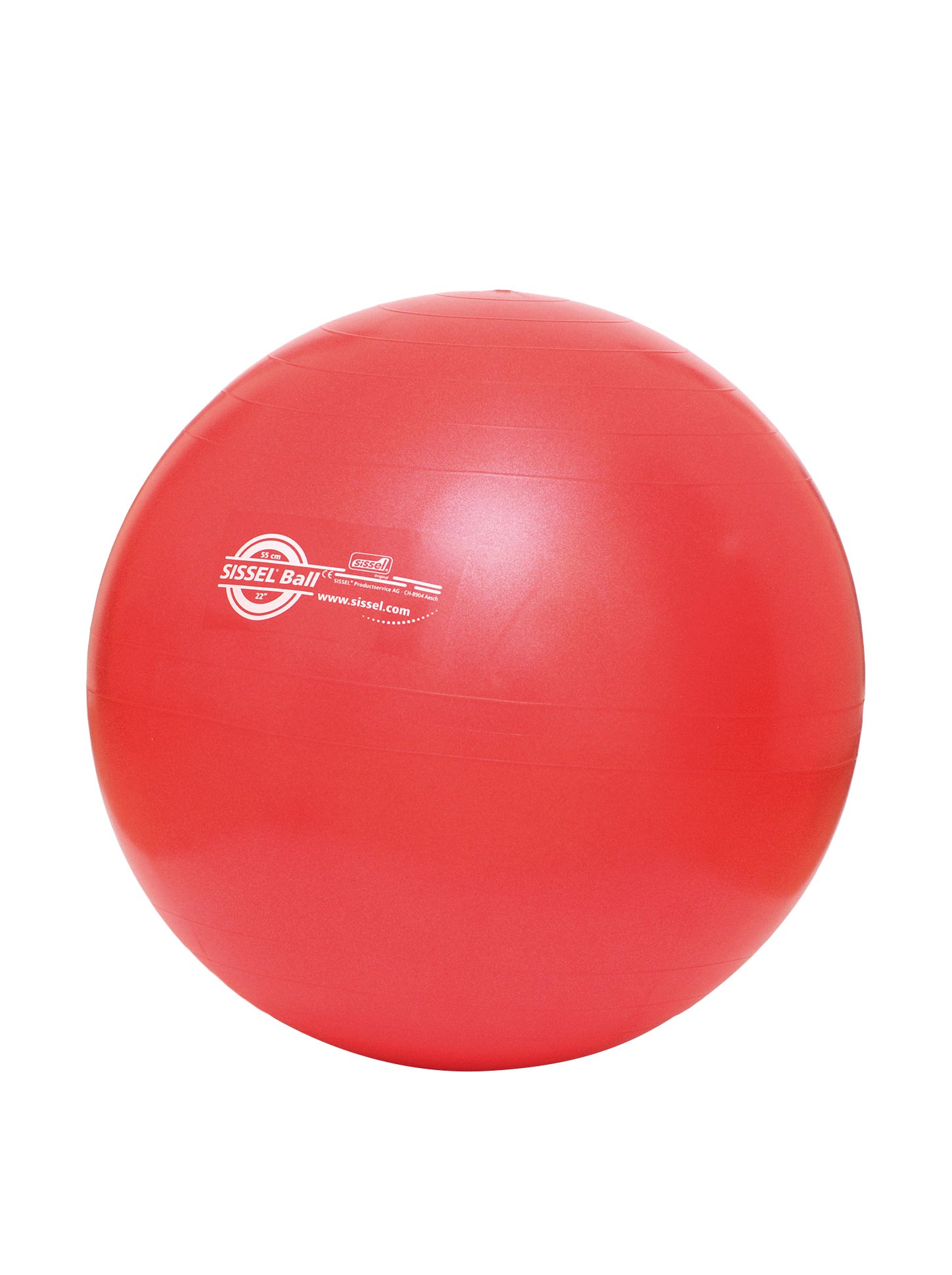 SISSEL Exercise Ball, red, Ø 55cm