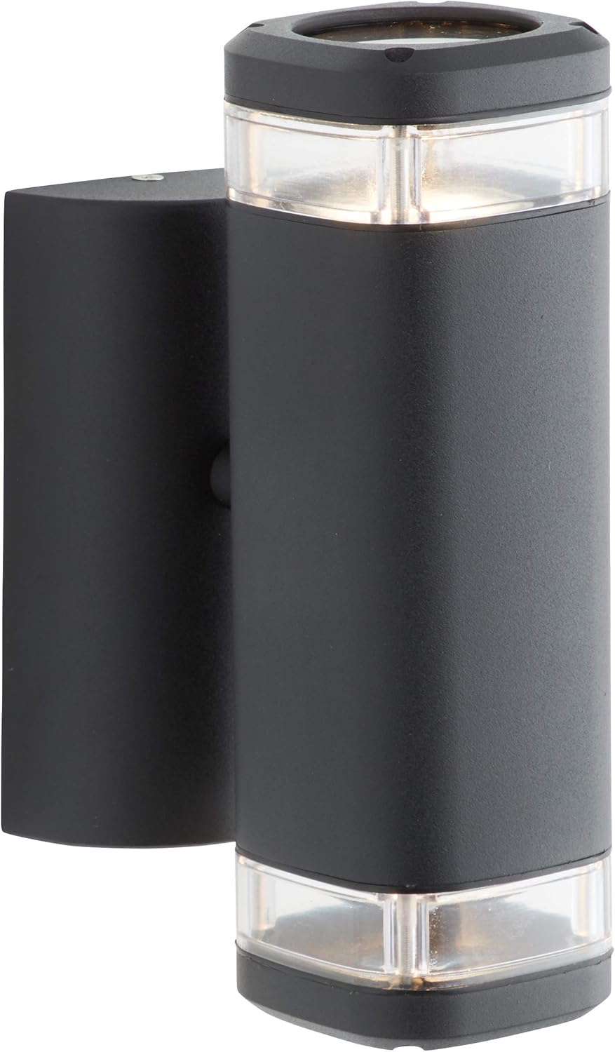 Brilliant Wall Light, Metal Glass, Black