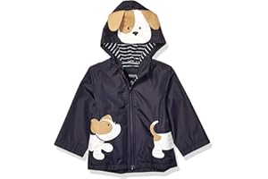 LONDON FOG Boys' Little Animal Rainslicker Rain Jacket