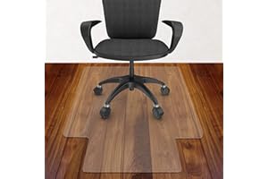 Azadx Office Chair Mat for Hardwood Floor 36 x 48'', Clear Desk Chair Mat for Wood Floor Heavy Duty, Office Mat Plastic Protector for Hard Surface Floors