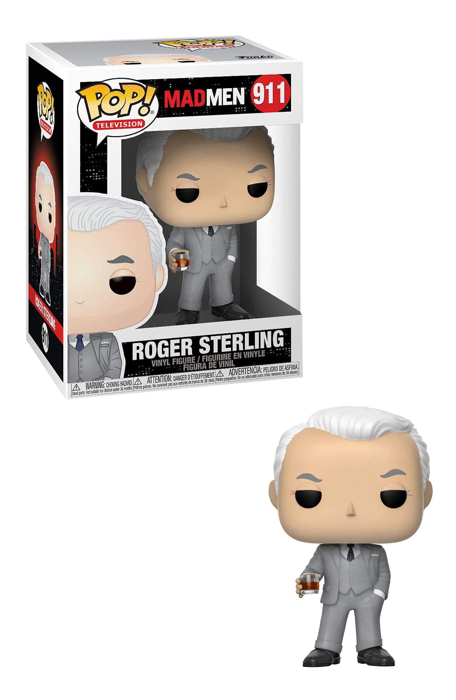 Funko 43406 POP Vinyl TV: Mad Men-Roger Collectible Figure, Multicolour โ image 1