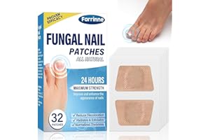 FARRINNE Toenail Fûngus Treatment, 32Pcs Extra Strength Nail Repair Patches, Nail Repair Treatment, Restores Appearance of Discolored or Damaged Nails