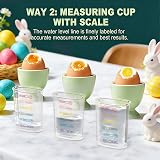 Macook Egg Cooker & Steamer 7 Egg Capacity 350W Green with Tray view 4