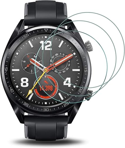 Electro-weideworld [3 Pack] Huawei Watch GT Protector de Pantalla ...