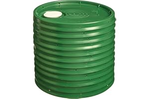 Hudson Exchange Lid with Spout and Gasket for 3.5, 5, 6, and 7 gal Buckets, HDPE, Green, 12 Pack