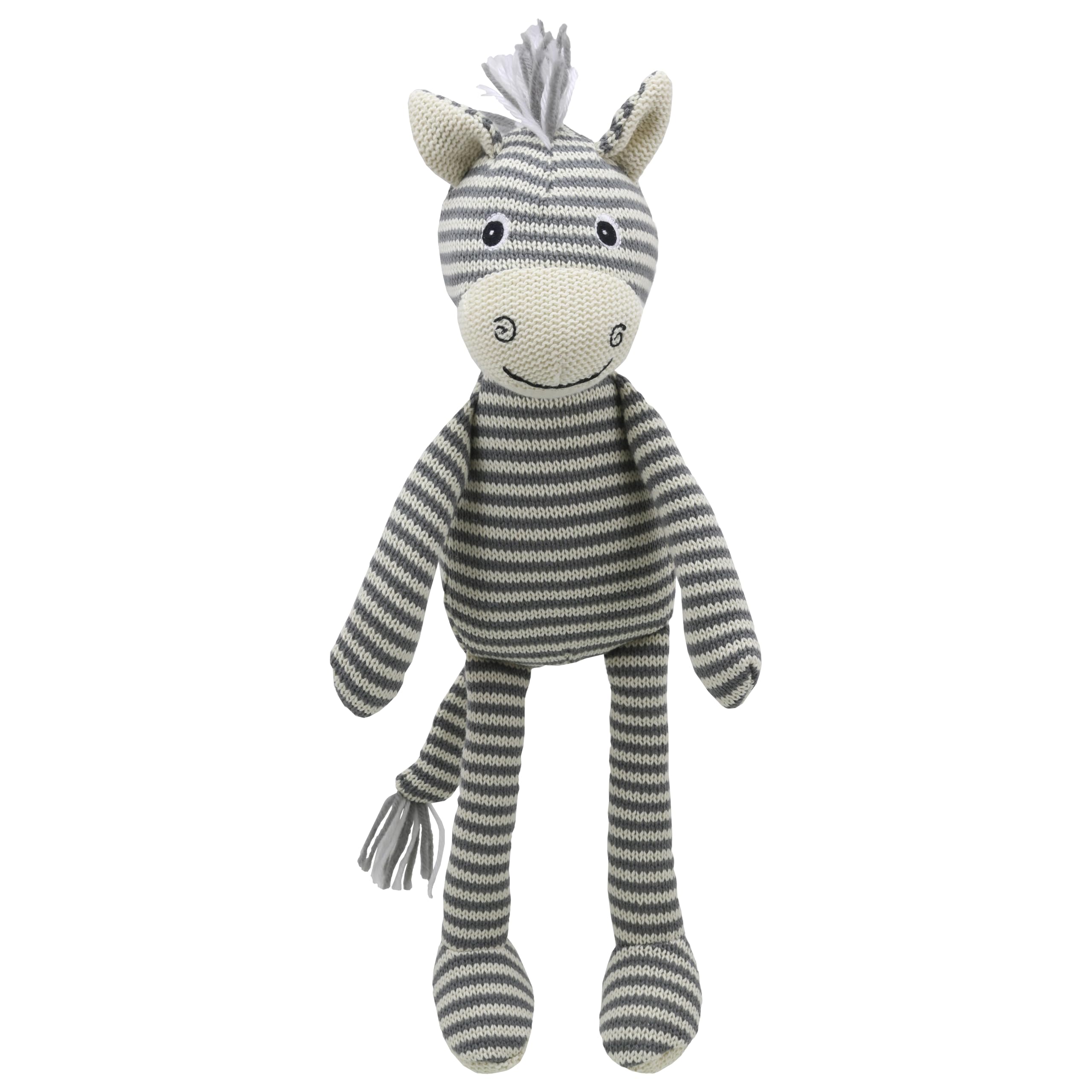 Wilberry - Knitted - Zebra Soft Toy - WB004335