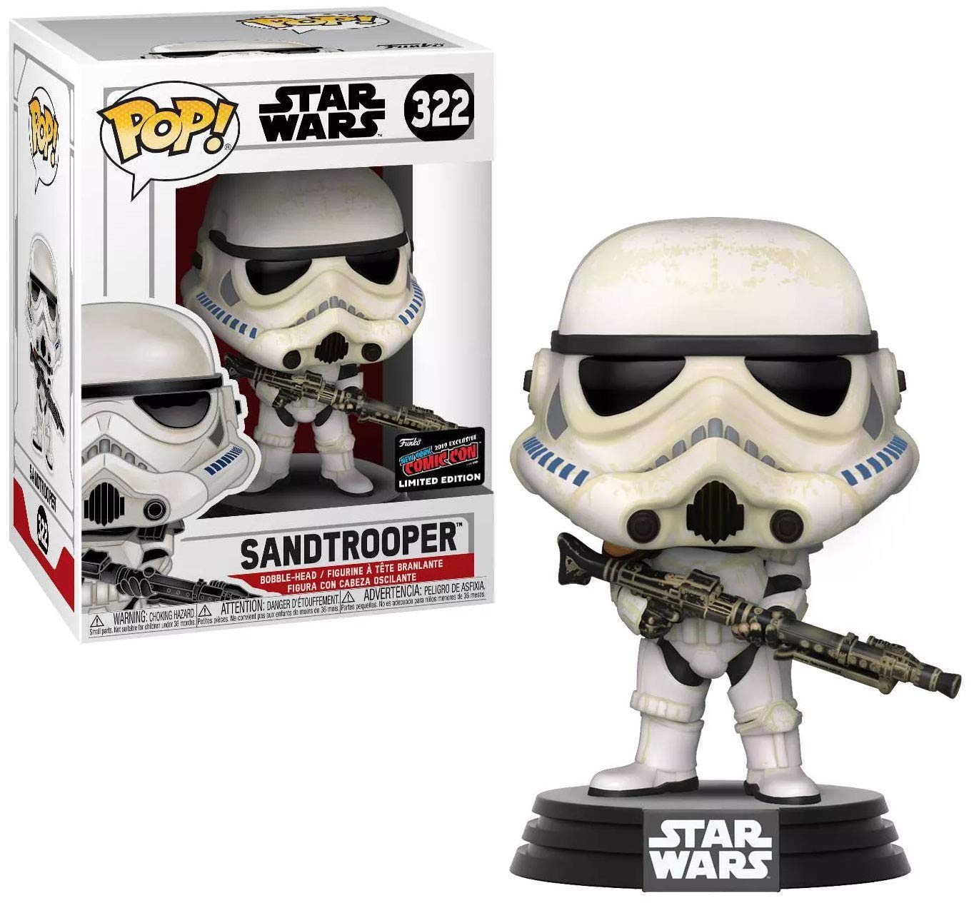 Funko Pop! Star Wars - Sandtrooper (NYCC 2019 Exclusive) #322