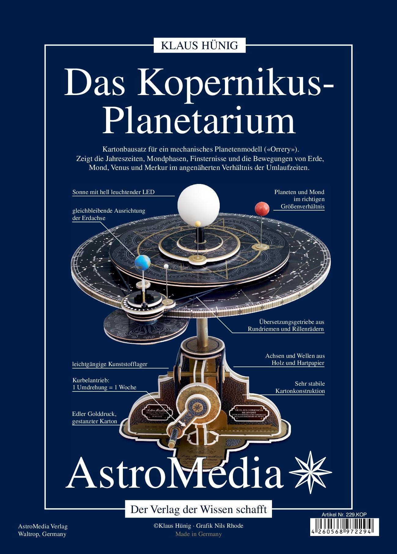 Kartonbausatz Kopernikus Planetarium