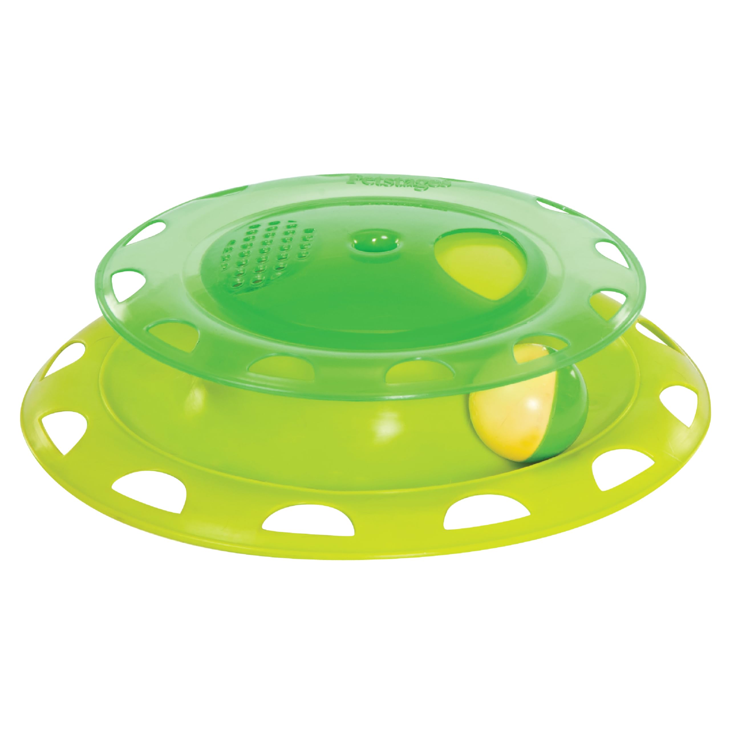 Catstages Catnip Chase Track Green Interactive Cat Toy