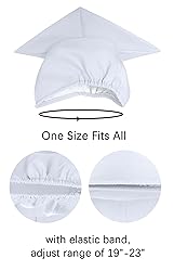 YIIOSS Unisex Matte Cap and Gown 2024 2025 with