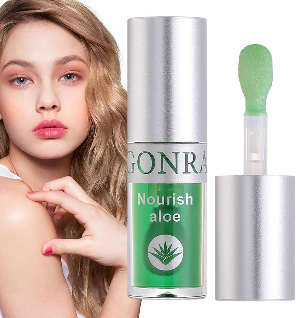 fanelod Jelly Lip Oil Moisturizing Fruit Flavored Dry Lips Big Brush Long