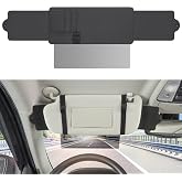 JOYTUTUS Polarized Sunshade Extender for Car with Polycarbonate Lens, Adjustable Sun Visor Extender Anti-Glare, Safe Driving, Window Sun Visor for Car
