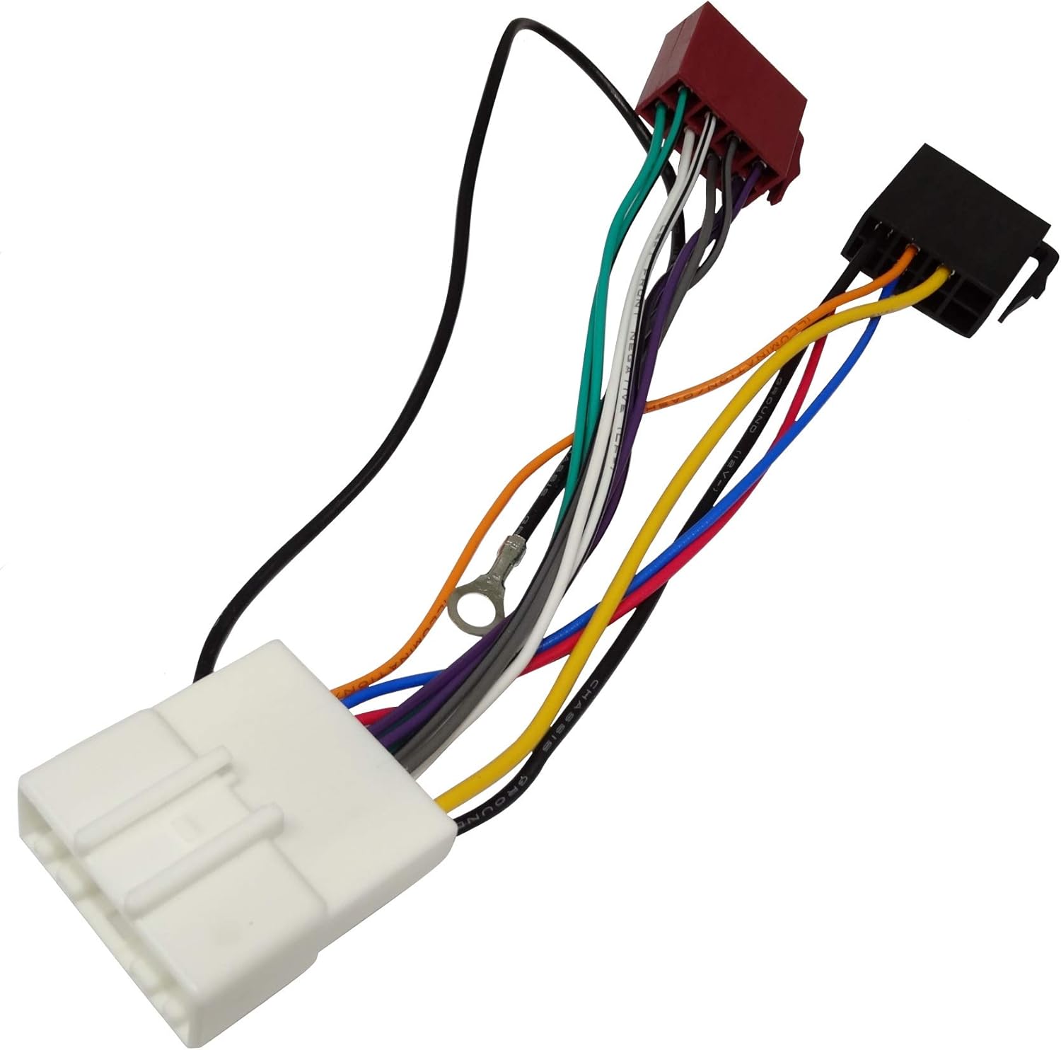 AERZETIX Cable adapter harness plug ISO for car radio. Allows you to