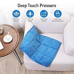 Wemore Minky Dot Weighted Blanket 3 lbs, Soft Cozy