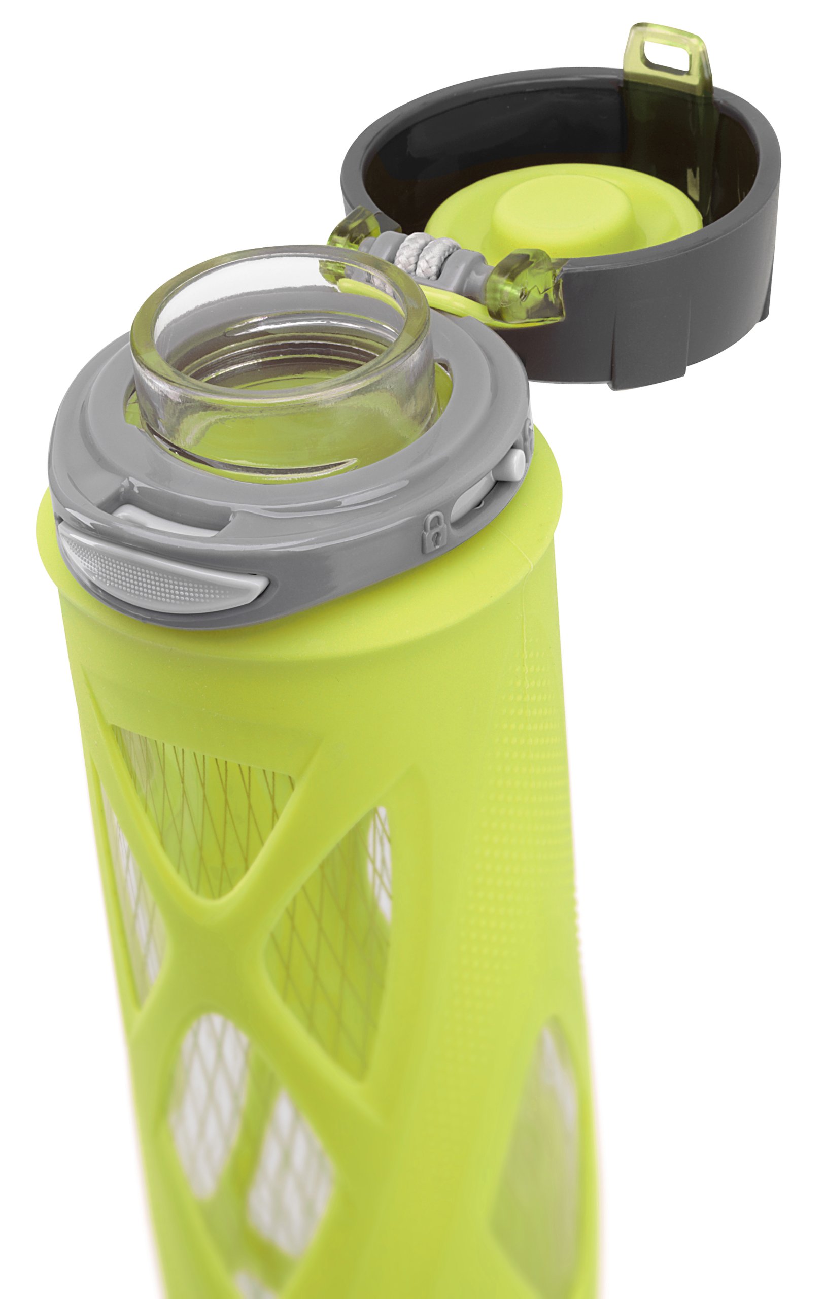 ZULU Atlas Glass Water Bottle Replacement Flip Lid Buy Online in UAE