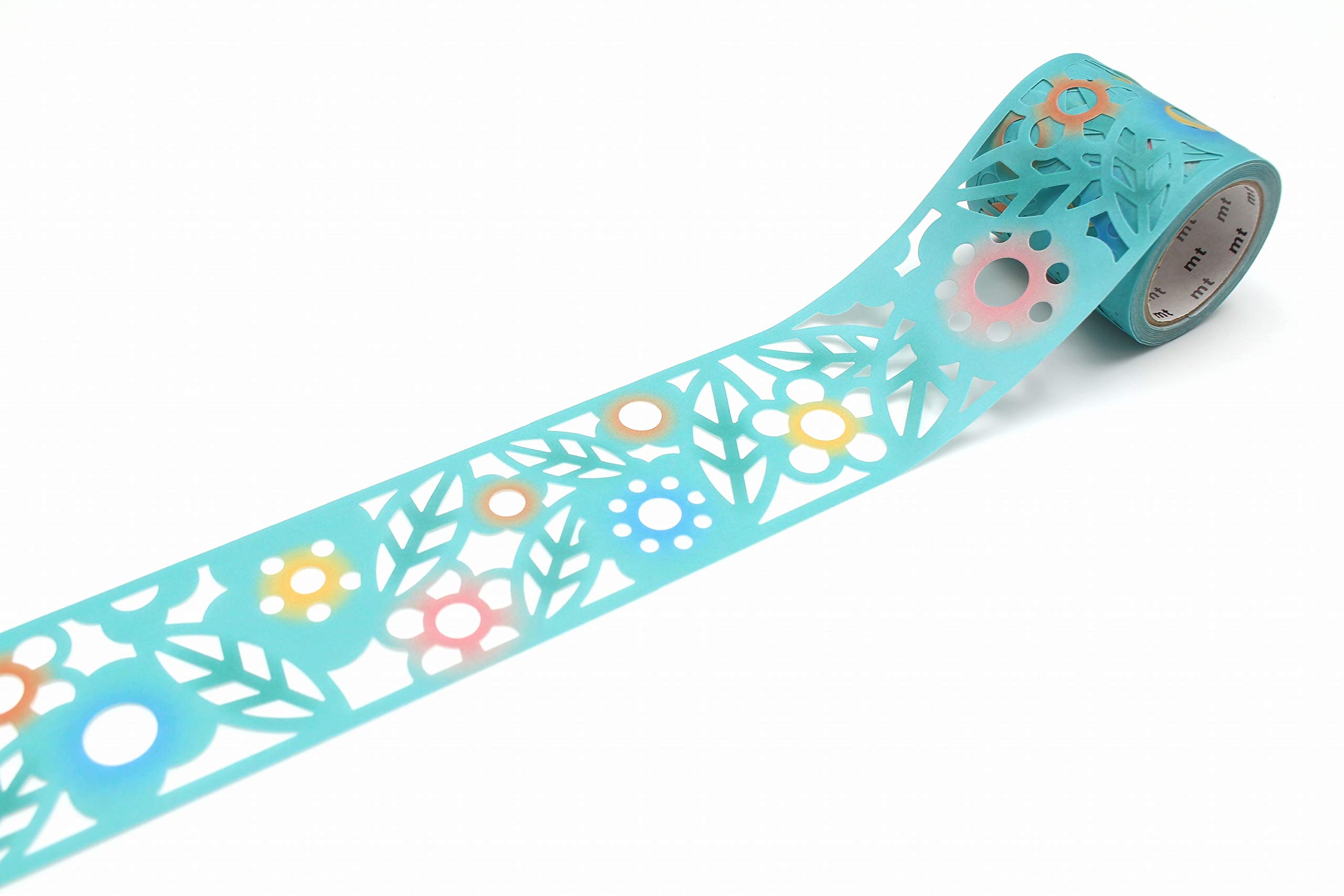 MT fab 'Cutout Flower' Die-Cut Washi Masking Tape 45mm x 3m - 1 roll