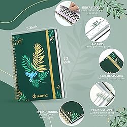 JUBTIC Hardcover Address Book with Alphabetical