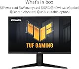 ASUS TUF Gaming 27 Inch QHD 260Hz ELMB Sync HDR 400 view 7