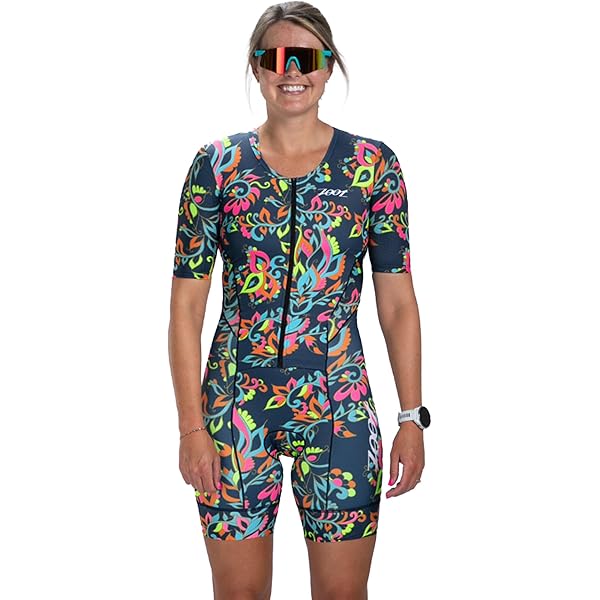 Amazon.com: Zoot Women's LTD Tri SLVS Fz Racesuit, Sleeveless