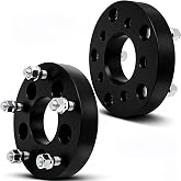 OCPTY 2PCS 5x4.5 to 5x5.5 Wheel Spacers 1.25" 2007-2011 for Edge | Conversion 5x114.3 to 5x139.7 Wheel Adapters 1/2" Studs 73mm Center for 1982-1990 for Bronco 1992-2007 for Crown Victoria