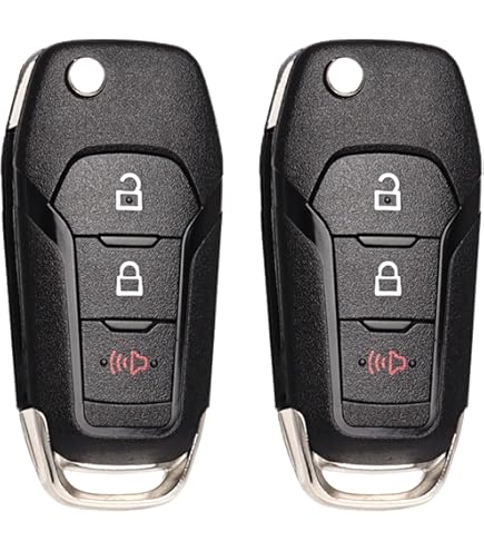 2-Pack Key Fob Replacement For Dodge Chrysler Jeep 2004-2017 | 3-Button Remote 315MHz