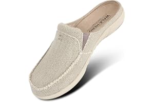 WALK·HERO COMFORT AND SUPPORT Womens Slippers with Arch Support, Walkhero House Slippers for Women with Suede Insole and Velvet Lining, Slip on Clog Indoor Outdoor House Shoes with Anti-Skid Rubber Sole