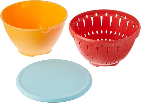 Amazon リス ザル ボウル セット ふた付きボールコランダーs リベラル 18cm リベラリスタ 電子レンジ対応 日本製 ざる 水切り オンライン通販