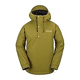 Volcom Men's Longo Pullover Anarok Hooded Snowboard Jacket