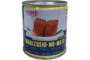 Hime Inarizushi-No-Moto Seasoned Fried Bean Curd Canned 10 oz (1 Can)